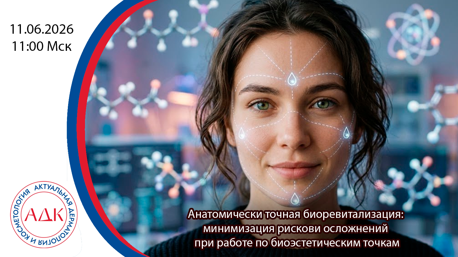 Анатомически точная биоревитализация: минимизация рисков и осложнений при работе по биоэстетическим точкам